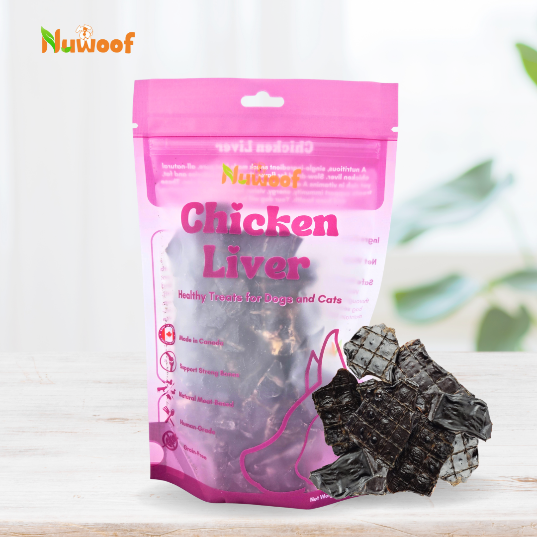 NuWoof Dehydrated Chicken Liver Treats 70g