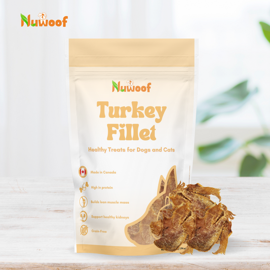 NuWoof - Turkey Fillet Treats - 55g