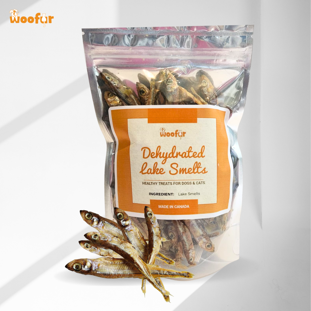 NuWoof - Dehydrated Lake Smelt Treats - 165g