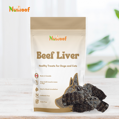 NuWoof - Dehydrated Beef Liver Treats - 70g