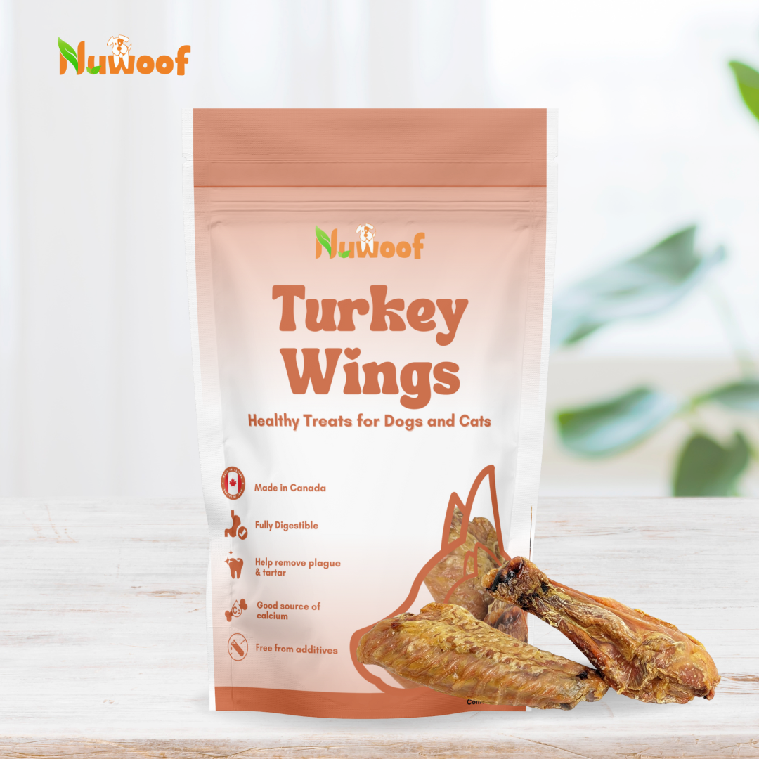 NuWoof - Dehydrated Turkey Wings (Organic) - 2 Pack