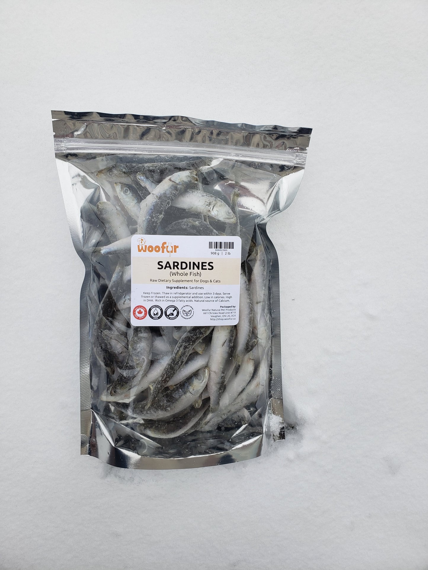 NuWoof - Frozen Sardines 2lbs