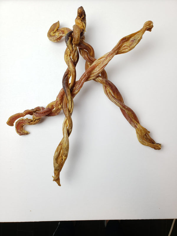 NuWoof - 9"-12" Twisted Lamb Pizzle Single Chews