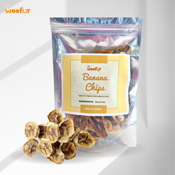 NuWoof - Banana Chip Treats - 60g