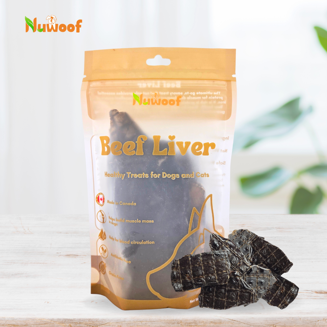 NuWoof - Dehydrated Beef Liver Treats - 70g