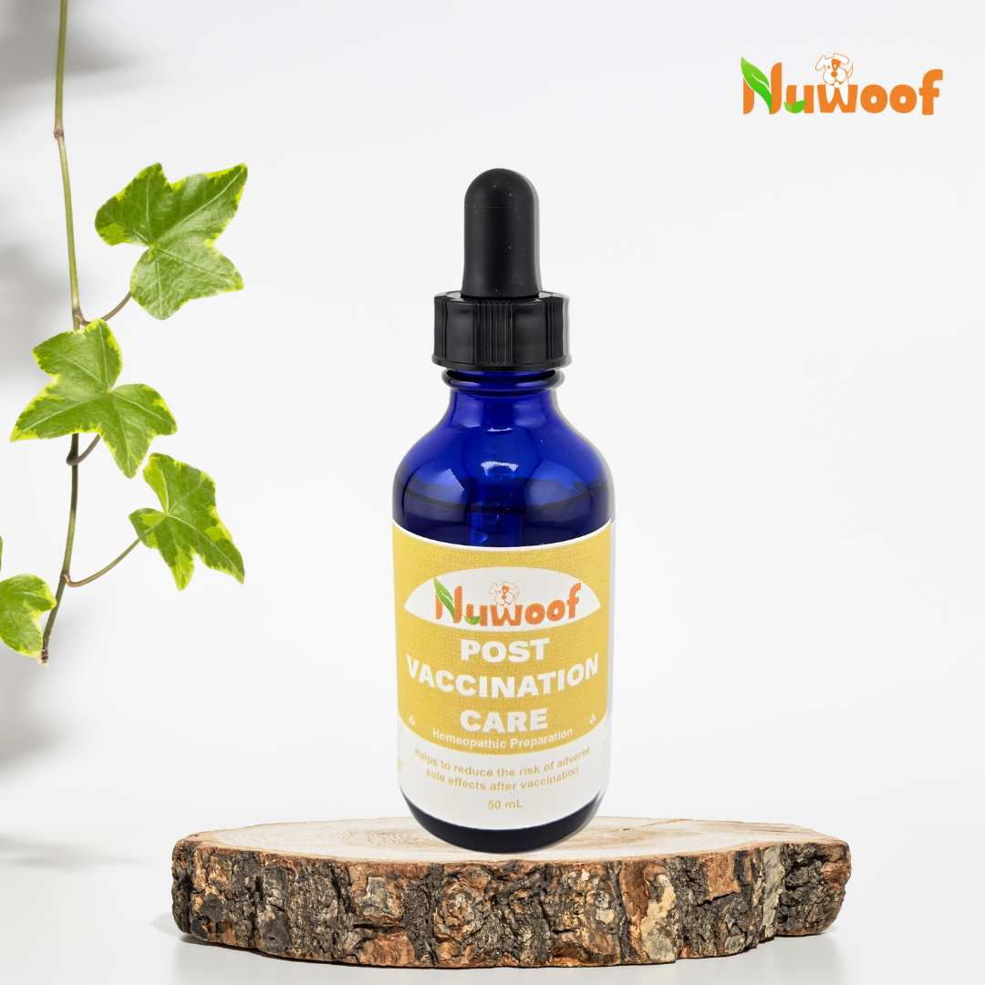 NuWoof Homeopathic Blend: Post Vaccinations Care 50ml