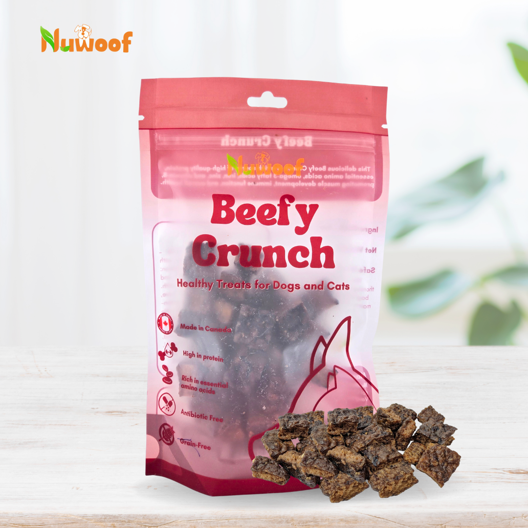 NuWoof - Beefy Crunch Treats - 70g