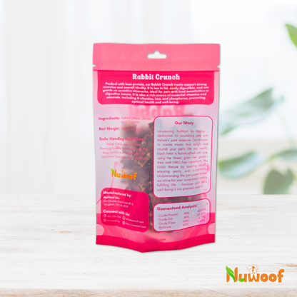 NuWoof - Rabbit Crunch - 60g