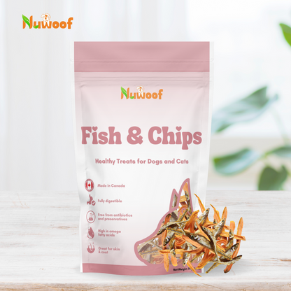 NuWoof - Fish & Chips Treats - 70g