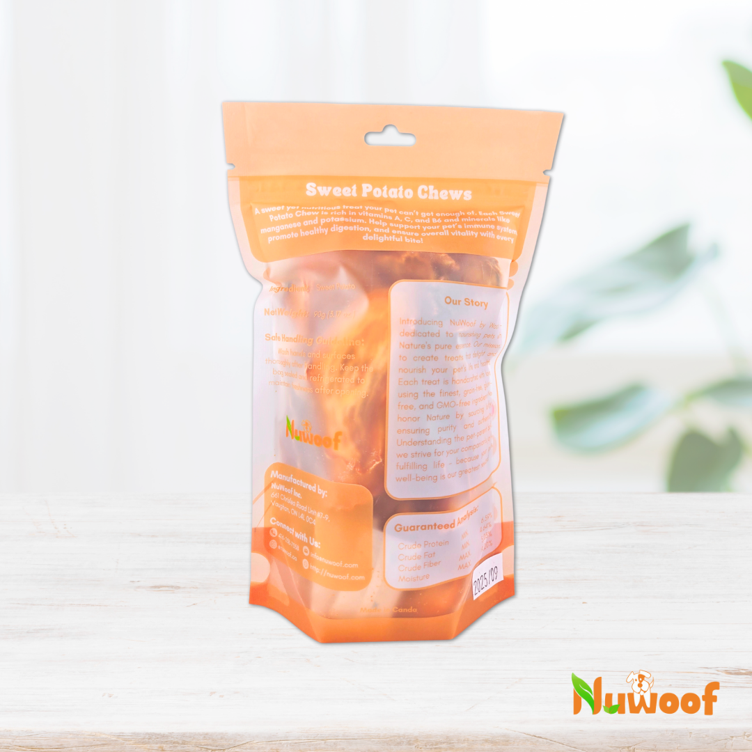 NuWoof - Sweet Potato Chews - 70g