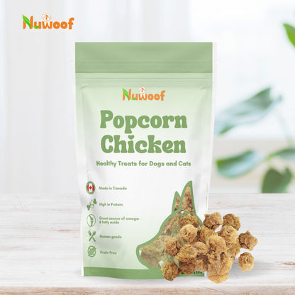 NuWoof - Popcorn Chicken Treats - 60g