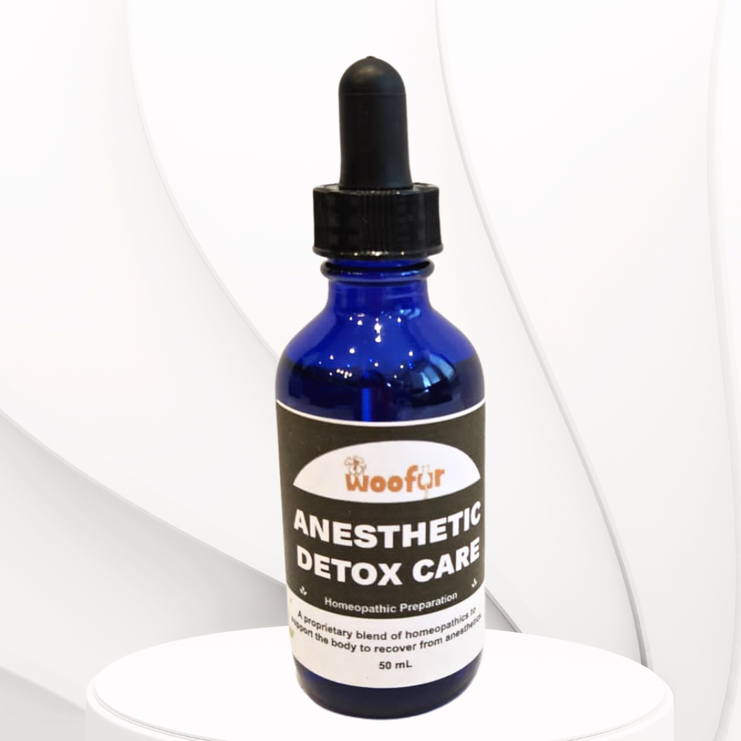 NuWoof Homeopathic Blend: Anesthetic Detox Care 50ml