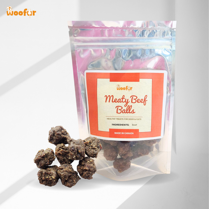 NuWoof - Meaty Beef Ball Treats - 70g