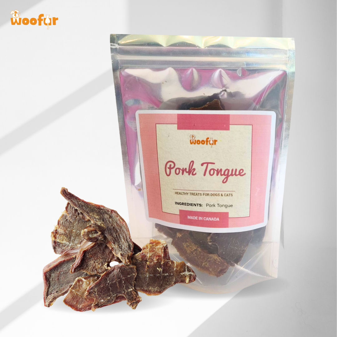 NuWoof - Dehydrated Pork Tongue Treats - 50g