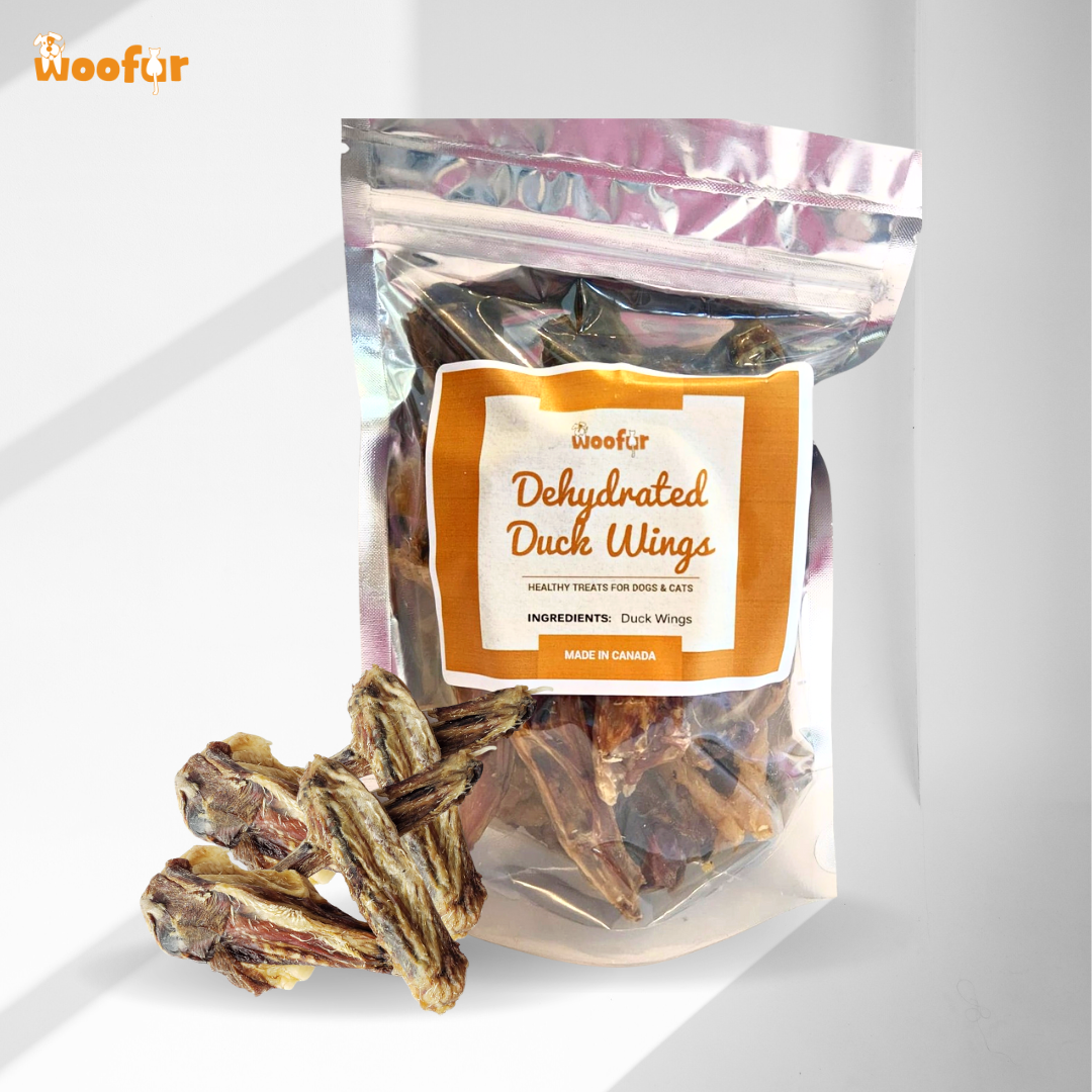 NuWoof - Dehydrated Duck Wing Chews - 9 pack