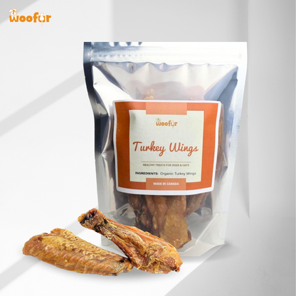 NuWoof - Dehydrated Turkey Wings (Organic) - 2 Pack