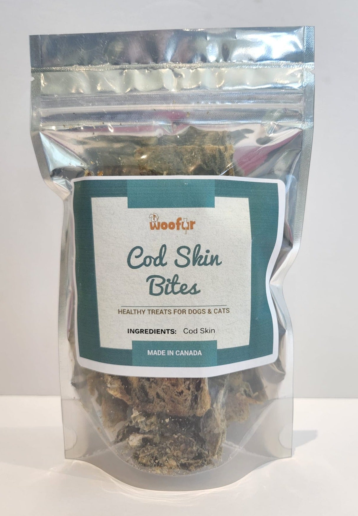 NuWoof - Cod Skin Bite Treats - 60g