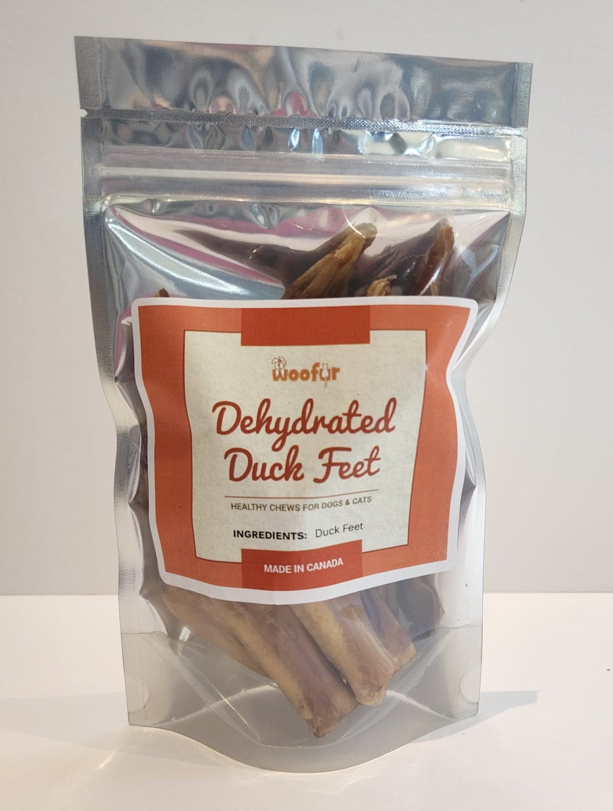 NuWoof - Dehydrated Duck Feet Chews - 6 Pack