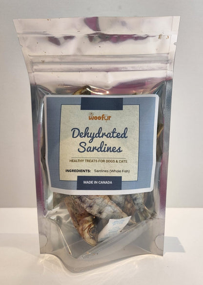 NuWoof - Dehydrated Sardine Treats 65g