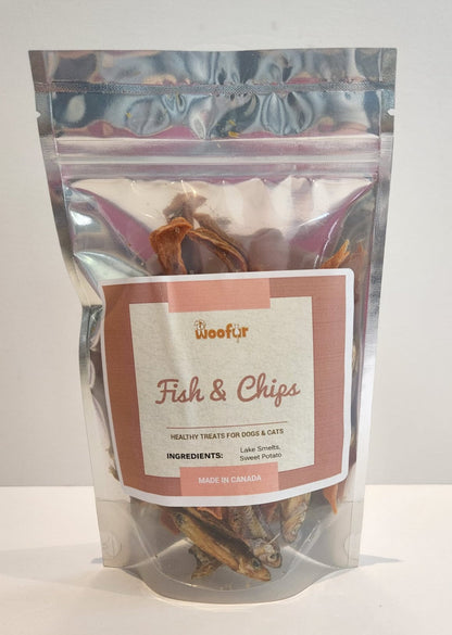 NuWoof - Fish & Chips Treats - 70g