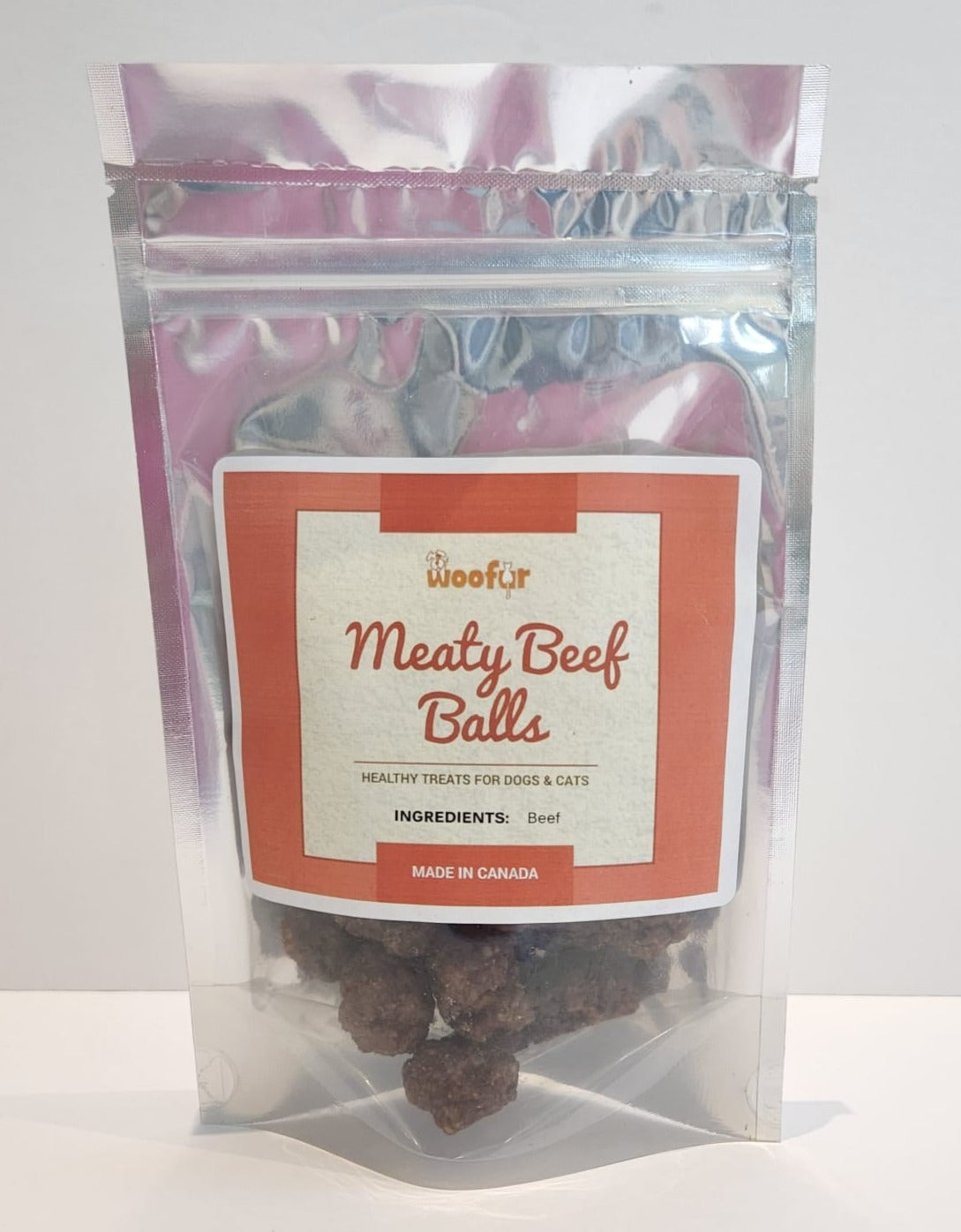 NuWoof - Meaty Beef Ball Treats - 70g