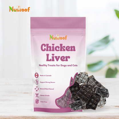 NuWoof - Dehydrated Chicken Liver Treats - 70g