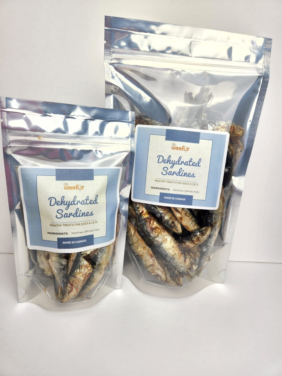 NuWoof - Dehydrated Sardine Treats 65g