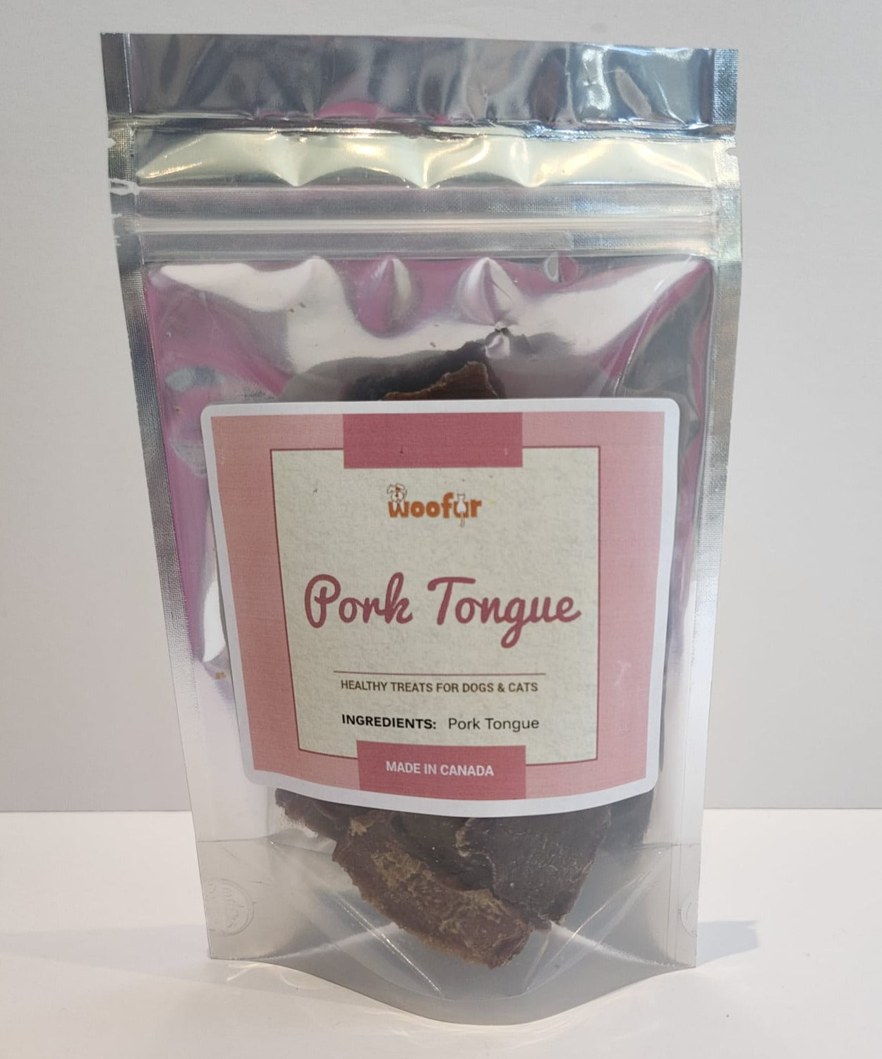 NuWoof - Dehydrated Pork Tongue Treats - 50g