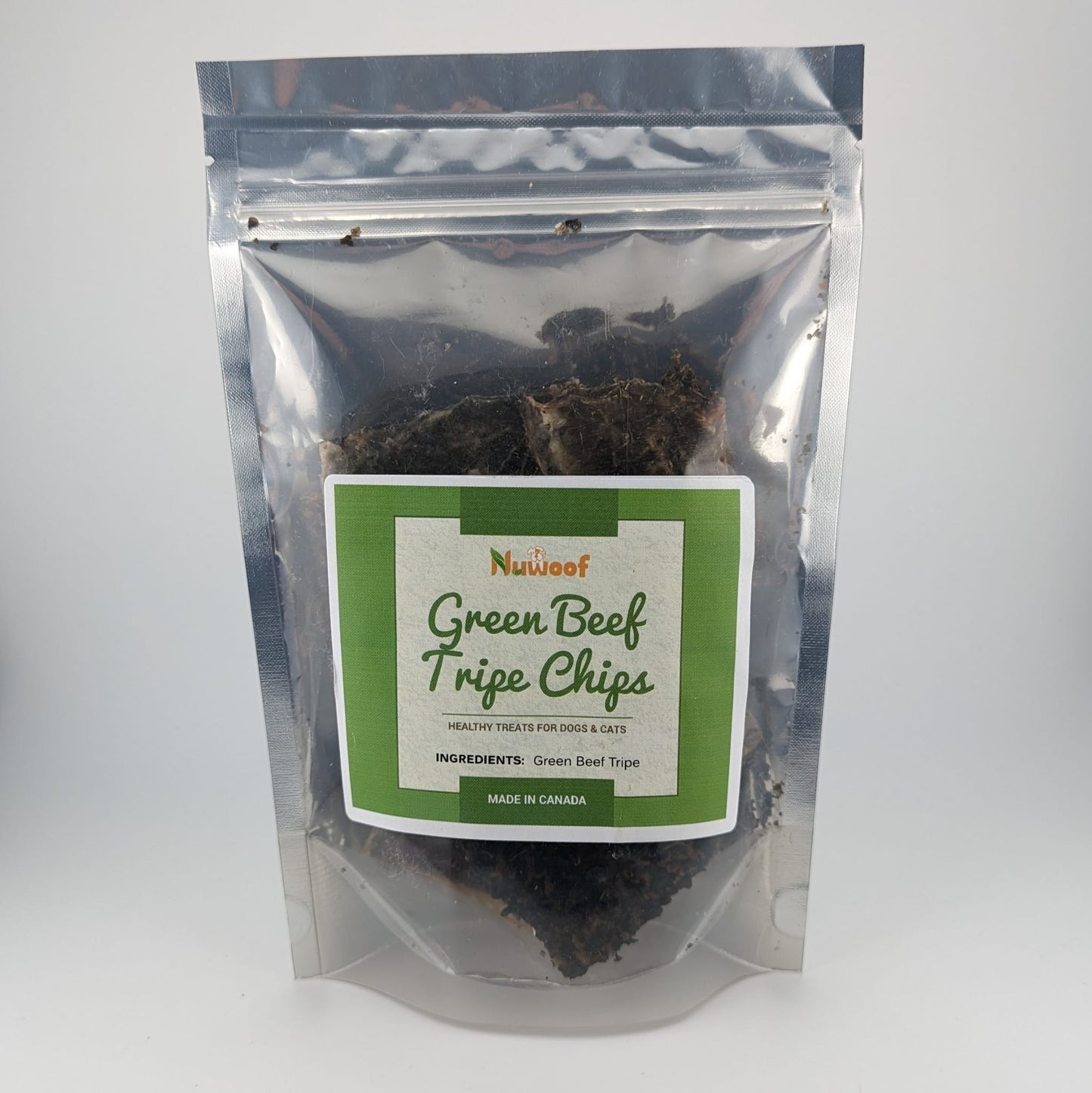 NuWoof - Green Beef Tripe Chips - 45g